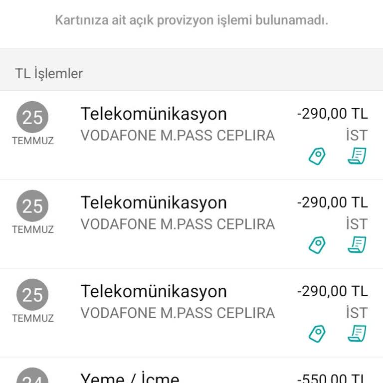 Vodafone Yanımda Uygulamasında Yaşanan Ödeme Sorunu ve Geri Dönüş Eksikliği