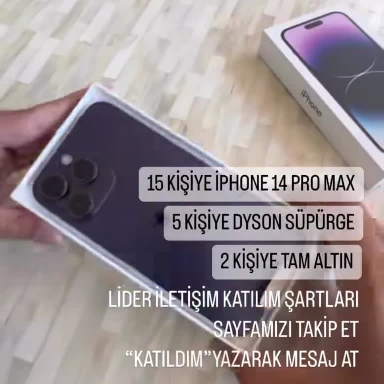 Lider İletişim (lider. İletisimm) Çekiliş Adı Altında Yanıltıyor!