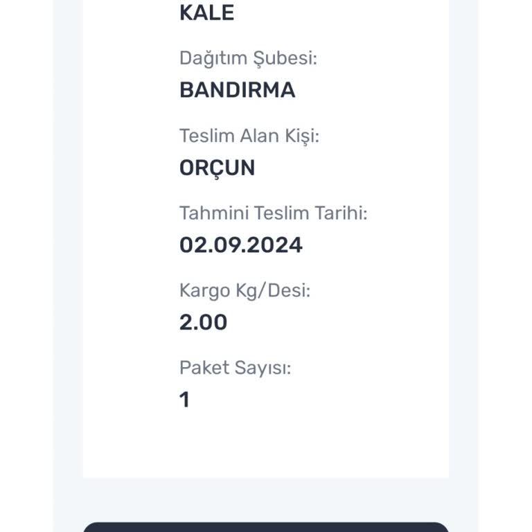 PttAVM PTT Kargo Ürünümü Teslim Etmedi.