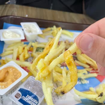 Burger King'de Kötü Patates Kızartması Deneyimi