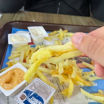 Burger King'de Kötü Patates Kızartması Deneyimi