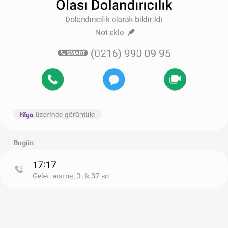 Global Yatırım Holding 02169900995 No Yatırım Amaçlı Arıyoruz Diyerek Aradı Engelledim