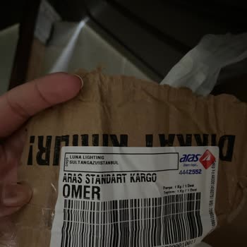 Aras Kargo Dağıtım Elemanı Sorunu