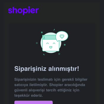 Shopier Siparişim Henüz Kargolanmadı