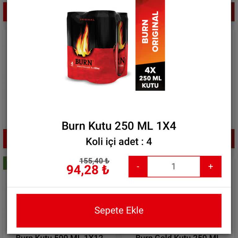 Paribu Fahiş Fiyatlı İçecek