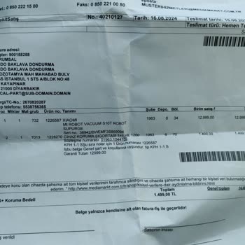 Xiaomi Aldığım Günden Beri Lazer Hatası Veriyor