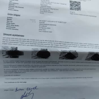 Xiaomi Aldığım Günden Beri Lazer Hatası Veriyor