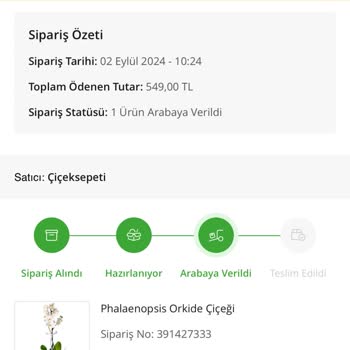 Çiçek Sepeti Teslimat Sorunu