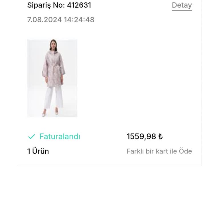 Kayra Giyim Sipariş İptali Ve Bilgi Eksikliği Şikayeti