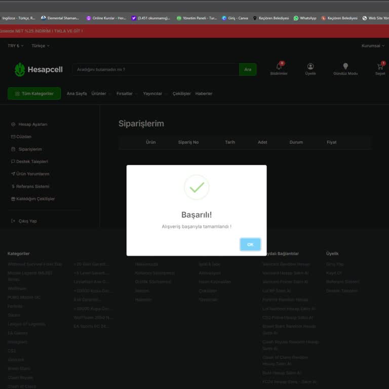 Hesapcell.com Ne Kadar İş Bilmez Bir Site Olduğu