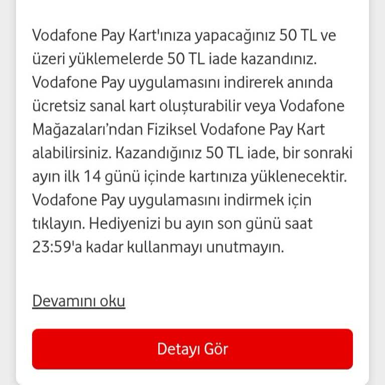Vodafone Hediye Çarkı Hayal Kırıklığı