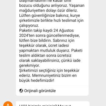 Temu Siparişim Hala Gelmedi