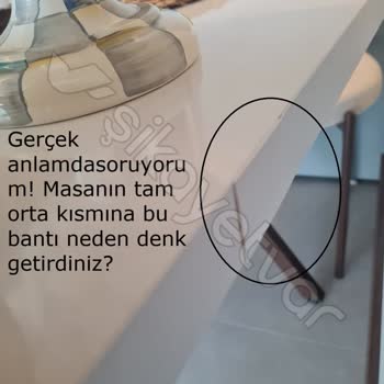 Avvio Home Mobilya Koçtaş'tan Aldığım Mutfak Masası Hayal Kırıklığı Yarattı