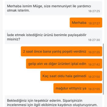 Migros Sanal Market Problemi