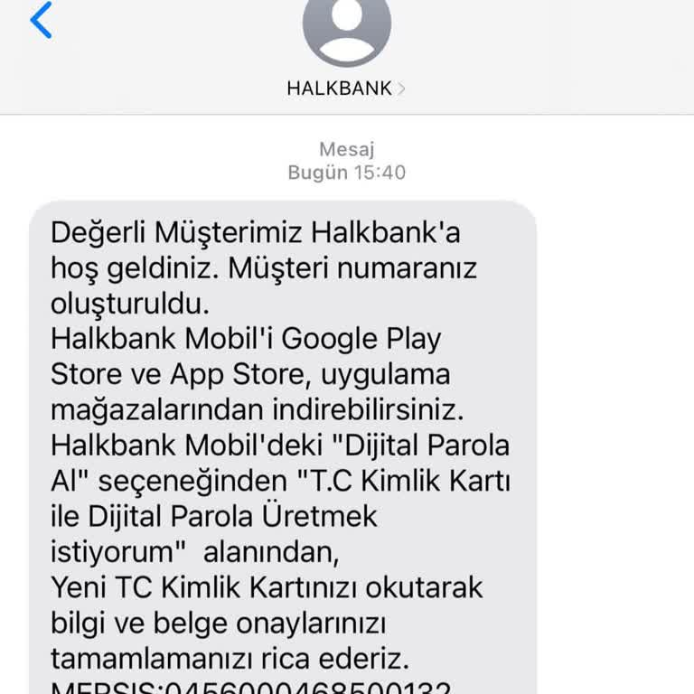 Halkbank'a Adıma Başkası Tarafından Başvuru Yapıldığını Düşünüyorum