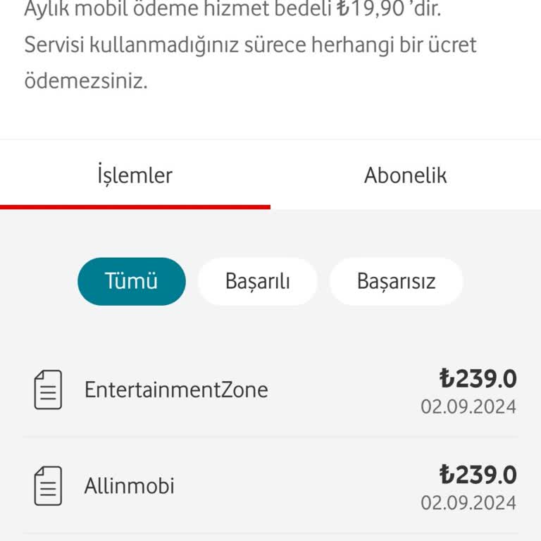 Mobil Ödeme Aboneliklerinde Haksız Ücretlendirme