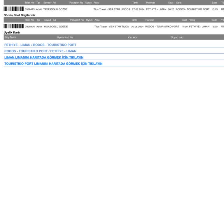 Tilos Travel Yanlış Bilgilendirme Ve Mağduriyet: Feribot Seferi Sorunu