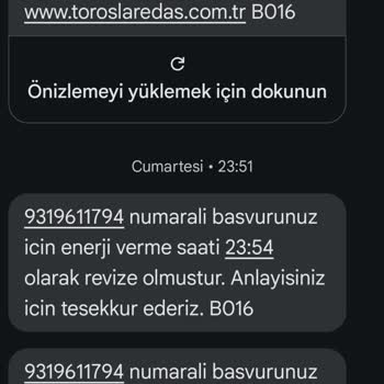 Enerjisa Toroslar'da Sürekli Elektrik Kesintisi Sorunu