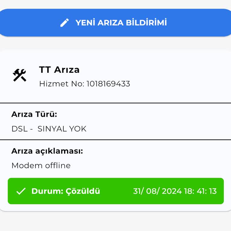 Kablo Net 2 Gündür Hizmet Vermiyor