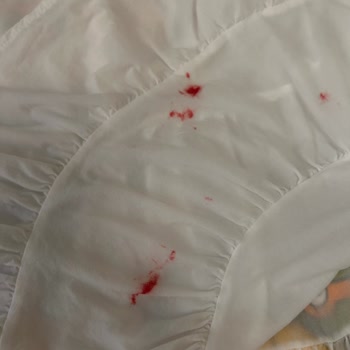 Domestos Kırmızı Leke Yaptı!