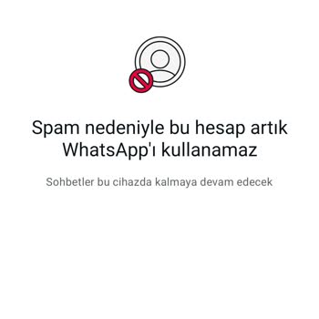 WhatsApp Spam Nedeniyle Açılmıyor
