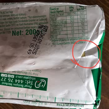Pınar Et ve Süt Tereyağında Küf Sorunu Ve Müşteri Hizmetleri Şikayeti
