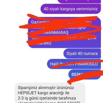 UDAyakkabi Yanlış Numara Gönderimi Ve İlgisizlik