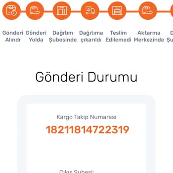 Sürat Kargo İadesi Ve Teslimi Sağlanmayan Ürünler.