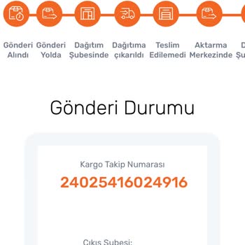 Sürat Kargo İadesi Ve Teslimi Sağlanmayan Ürünler.