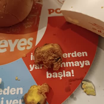 Popeyes Pişmemiş Et Ve Çürük Patates