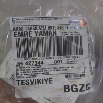 Fest Danışmanlık Ve Depolama Hizmetleri Tic. Ltd. Şti.