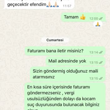 Moda Nurgül Firması İle Yaşanan İade Ve Müşteri Hizmetleri Sorunu