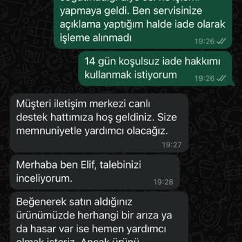 Beko Buzdolabının Koşulsuz İade Haklarımın Kabul Edilmemesi