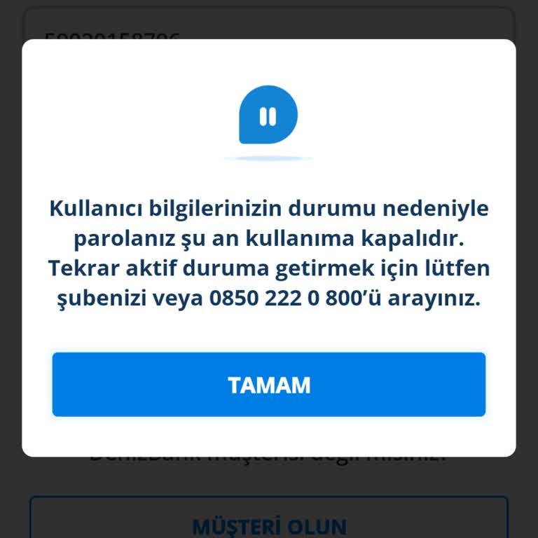 Denizbank Yeni Müşterilerini Mağdur Ediyor.