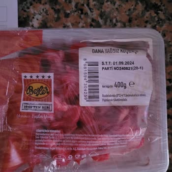 A101 Kapıda SKT'si Geçmiş Et Gönderiyor