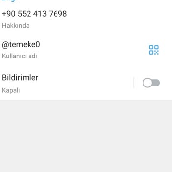 Telegram Hesap Çalınmış Lütfen Destek Olalım