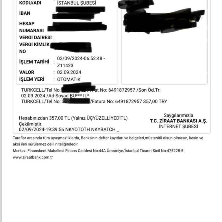 Fatura Ödeme Talimatı Sorunu ve Turkcell Hattımı Taşıma Pişmanlığı