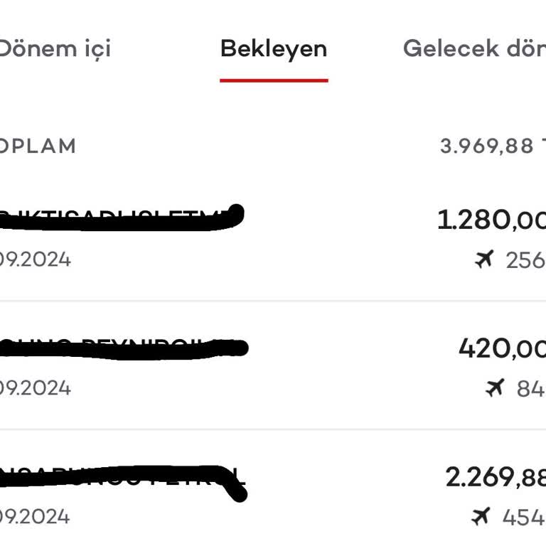 Akbank Wings Kart Mil Puanlarımı Eksik Veriyor