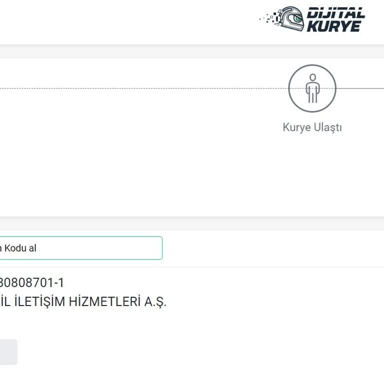 Digital Kurye Teslimat Sorunu