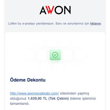 Awon Ayakkabı Paramı İade Et