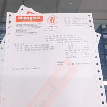 Anpa Gross Market Anpa Gross Ürün İadesi