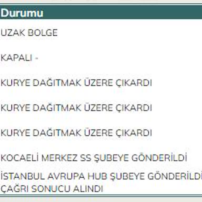 UPS Türkiye Günlerdir Teslim Etmiyor