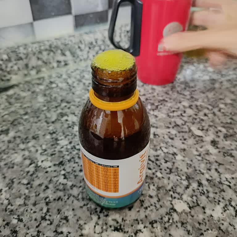 Argivit Classic Marka Vitamin Aldık Açtığımız Gibi Köpürdü