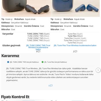 Aztek Teknoloji JBL 230nc Modeli Muadil Ürün Problemi