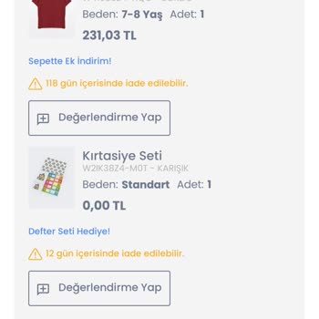 LCW Den Aldığım Ürünler Teslim Edilmiyor.