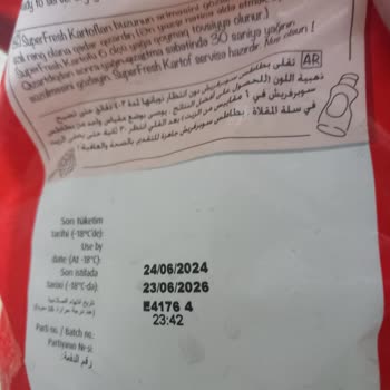 Superfresh Patates Kızartması Ürün Bozuk