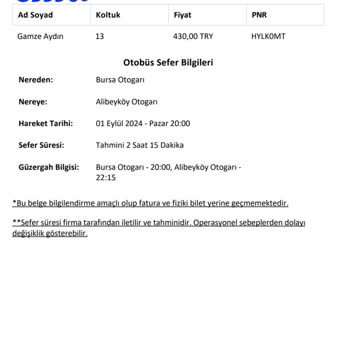 Obilet O Biletten Aldığım Bileti Otobüs Seferi Geciktiği İçin İptal Edememe