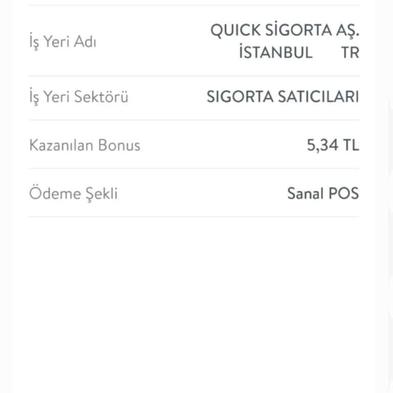 Quick Sigorta'nın Kredi Kartından Habersiz Ödeme Alması!