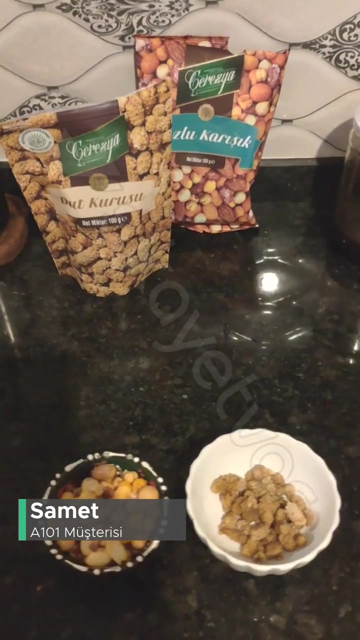 Çerezya Kuruyemiş Çok Kötü Bir Tat Ve A101'de Satılıyor Denetlenmiyor! videonun kapak resmi