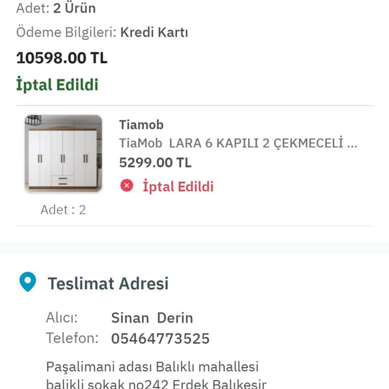 Epttavm'den Sipariş İptali Ve Uzun Bekleme Süresi